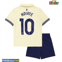 Everton Iliman Ndiaye #10 Auswärts Trikotsatz Kinder 2025-26 Kurzarm (+ Kurze Hosen)